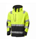 Helly Hansen Alna 2 High Vis Yellow Black Waterproof Shell Work Jacket