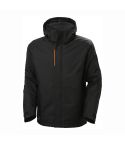 Helly Hansen Kensington Black Waterproof and Breathable Winter Jacket