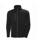 Helly Hansen Oxford Black Zipped Front Workwear Polartec Fleece Jacket