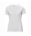 Helly Hansen Manchester White Cotton Short Sleeve Ladies Work T Shirt