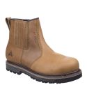 Amblers Safety AS232 Worton Tan Leather Waterproof Safety Dealer Boots