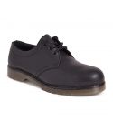 Sterling SS100 Smooth Black Leather Upper PVC Cushion Sole Safety Shoes