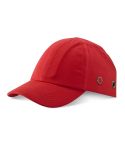 Safety Baseball Style Lightweight ABS Red Bump Cap with Side Ventalation