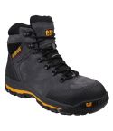 Caterpillar Munising Waterproof S3 Grey Leather Mens Safety Hiker Boots