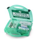 Kitchen First Aid Kits 10 Person with First Aid Kit Located Here Sign