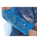 Disposable 14 Inch 35cm Blue Oversleeves Elasticated Cuffs 2000 Per Pack