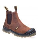 DeWalt Nitrogen Water Resistant Brown Leather S3 Safety Dealer Boots