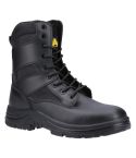 Amblers Safety FS009c Black Leather Metal Free Unisex Safety Boots