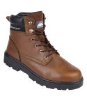 Himalayan 1121 Brown Leather S3 SRC Unisex Classic Safety Ankle Boots