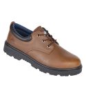 Himalayan 1411 Brown Leather Three Eyelet S3 SRC Unisex Safety Shoes