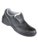 Himalayan 2500 Ladies Black Microfibre Casual Slip On Safety Work Shoes