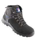 Himalayan 2601 Black Leather S1P SRC Steel Toe and Midsole Safety Hikers