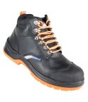 Himalayan 5400 Black Leather Steel Toe and Midsole Reflecto Safety Boots