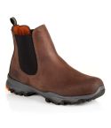 No Risk Nasa Premium Brown Leather S3 Lightweight Safety Dealer Boots