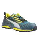 Puma Safety Charge Metal Free ESD Green Blue Lightweight Safety Trainers