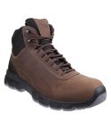 Puma Condor Mid Brown Leather Classic Hiker Style Mens Safety Work Boots