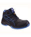 Puma Krypton Black Leather Metal Free S3 ESD Mens Safety Work Boots