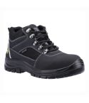 Skechers SK200002EC Trophus Letic Black Leather Memory Foam Safety Boots