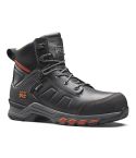 Timberland Pro Hypercharge Black Orange Leather Waterproof Safety Boots