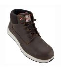 Unbreakable Vulcan Brown Full Grain Leather S3 SRC Unisex Safety Boots