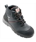 Unbreakable Meteor Waterproof Black Leather S3 SRC Mens Safety Boots