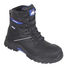 Himalayan 5210 Storm Hi Non Metallic Black Leather Waterproof Safety Boots