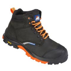 Himalayan 5601 Waterproof Vibram S3 SRC Black Leather Safety Boots