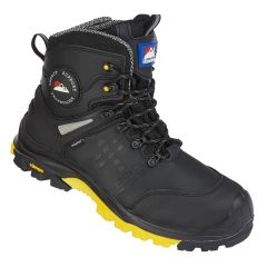 Himalayan 5801 Symaptex Waterproof Vibram Black Side Zip Safety Boots