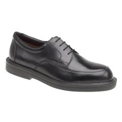 Himalayan 9710 Black Leather Metal Free Executive Safety Shoes
