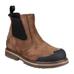 Amblers Safety FS225 Brown Leather Waterproof Welted Safety Dealers