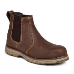 Apache Flyweight Brown Leather S3 lightweight Safety Dealer Boots