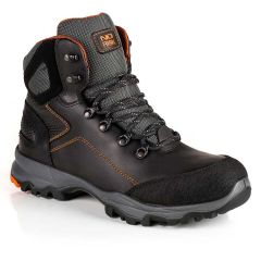 No Risk Apollo Waterproof Sympatex Black Leather Mens Safety Work Boots