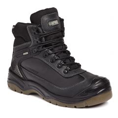 Apache Ranger Black Leather Waterproof S3 All Terrain Safety Boots
