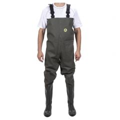Amblers Safety Tyne 1002CW Waterproof S5 Safety Green Chest Waders
