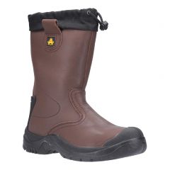 Amblers Safety AS245 Torridge Waterproof Brown Safety Rigger Boots