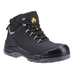 Amblers Safety AS252 Delamere Black Leather S3 SRC Safety Hiker Boots