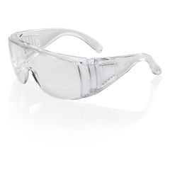 Boston Clear Polycarbonate Lens Wraparound Safety Spectacles EN166
