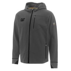 Caterpillar H2O Zipped Front Water Resistant Grey Workwear Hoodie