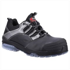 Cofra CARAVAGGIO Metal Free Lightweight Black Leather S3 SRC Safety Shoes
