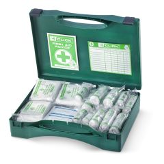 HSE 50 Person Large Boxed Green Case First Aid Kits
