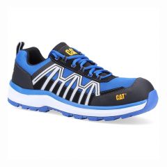 Caterpillar Charge Metal Free ESD S3 Black Blue Work Safety Trainers