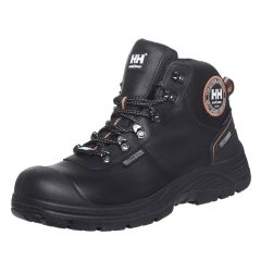 Helly Hansen Chelsea Mid Height Waterproof Black Leather Safety Boots