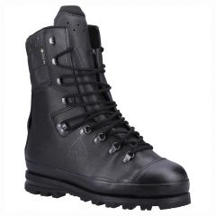 HAIX Climber Black Leather High Leg GORETEX Waterproof Safety Boots
