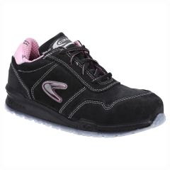 Cofra ALICE Water Resistant S3 Black Leather Ladies Safety Trainers
