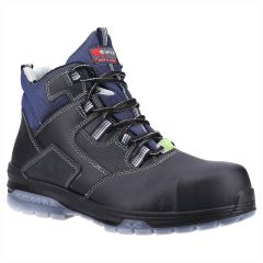 Cofra FUNK Metal Free S3 SRC Black Leather Lightweight ESD Safety Boots
