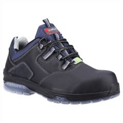Cofra RAP Metal Free S3 SRC Black Leather Lightweight ESD Safety Shoes