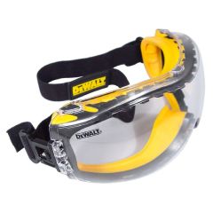 DeWalt Panoramic Ultra Comfort Wide Vison Clear Lens EN166 Safety Goggles