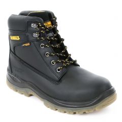 DeWalt Titanium Waterproof Black Leather S3 Mens Safety Boots