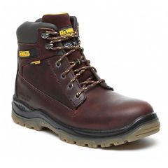 DeWalt Titanium Waterproof Brown Leather S3 Mens Safety Boots