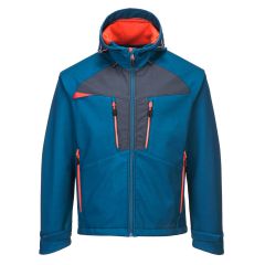 DX4 Workwear DX474 Metro Blue Windproof Breathable Softshell Work Jacket